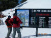 Bartek & Brian plan a route down Aspen Highlands